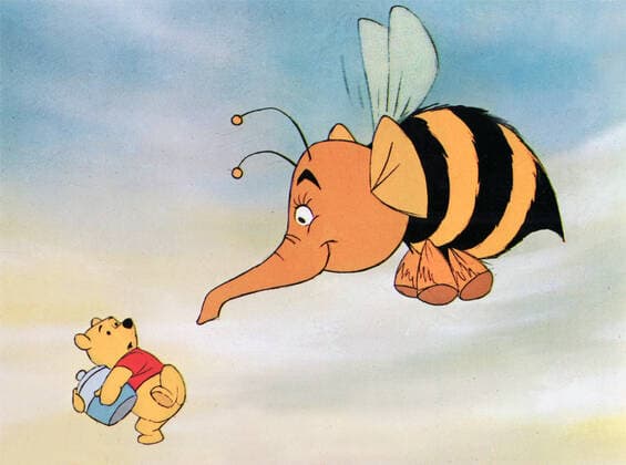 WINNIE THE POOH AND THE BLUSTERY DAY Winnie The Pooh Date: 1968  Mandatory credit line: Image courtesy WALT DISNEY PICTURES Ronald Grant Archive Mary Evans