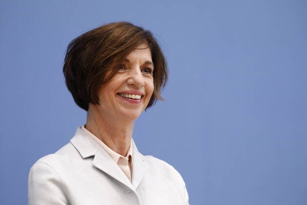 Prof Dr Jutta Allmendinger, President of the Social Science Research Center Berlin WZB , Germany, Berlin, Federal Press Conference, Topic Women Quotas FüPoG Participation It s the women, stupid