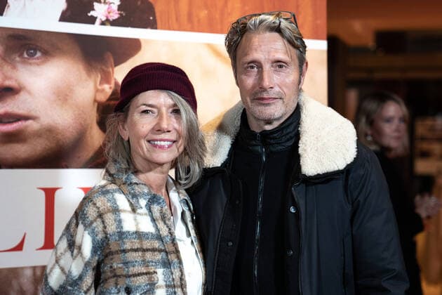 Hanne Jacobsen and Mads Mikkelsen at the gala premiere of Falling in Imperial in Copenhagen, Monday 26 October 2020 Falling is actor Viggo Mortensens director and script debut, Copenhagen Denmark  Copyright: RitzauxScanpix EmilxHelmsx COP102 spdk20201026-215922-L