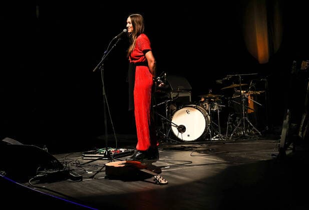 Concert by Sophie Hunger, Volksbuehne Berlin Sophie Hunger
