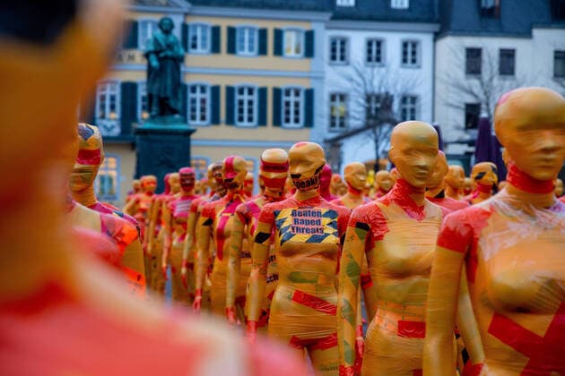 Bonn, Demonstrations on the Day against Violence against Wome