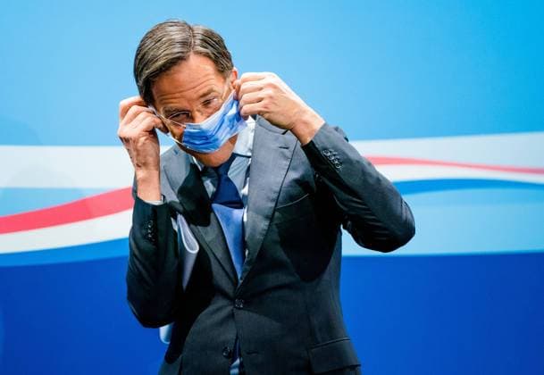 THE HAGUE Prime Minister Mark Rutte during the weekly press conference after the Council of Ministers ANP BART SIZE  Copyright: xHollandsexHoogtex xxANPx x425606958x
