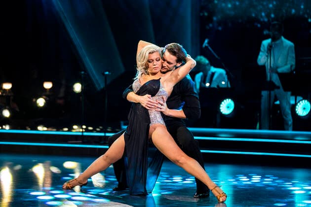 SARA MORTEN RUMBA Dancing With A Stranger Acoustic Sam Smith Wild with dance program 9 on TV2 Celebrities compete to become the best dancers of the year in Wild With Dance season 17 in Copenhagen, Friday 27 November 2020,  Copyright: MartinxSylvestx cop200 spdk20201127-204116-L