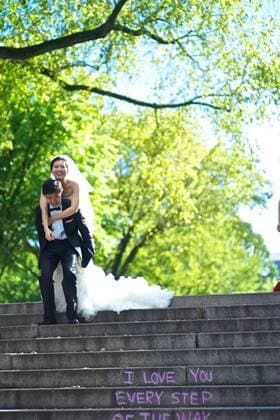 September 23, 2013, New York City, New York, United States: Chinese bride and groom in Central Park New York City United States - ZUMAc94_ 20130923_zap_c94_246 Copyright: xKikexCalvox