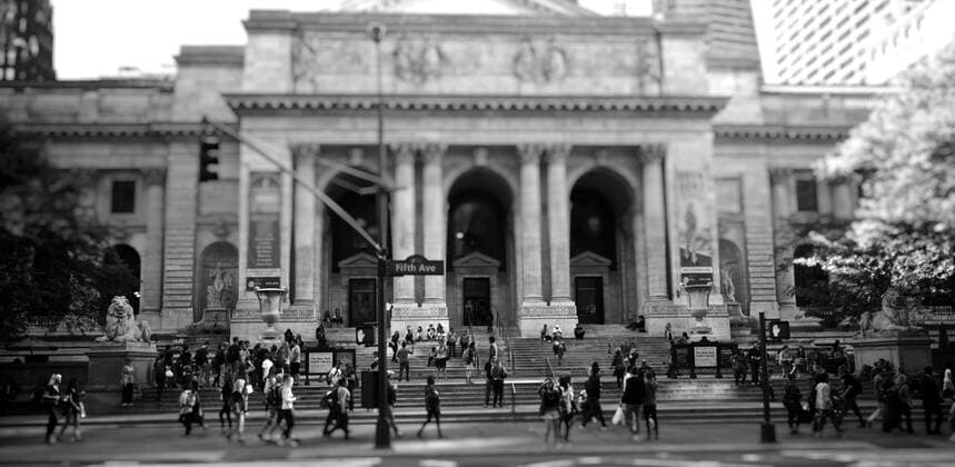 September 27, 2014, New York, New York, United States: New York Public Library, on the corner of 42nd Street with Fifth Avenue New York United States - ZUMAc94_ 20140927_zap_c94_102 Copyright: xKikexCalvox