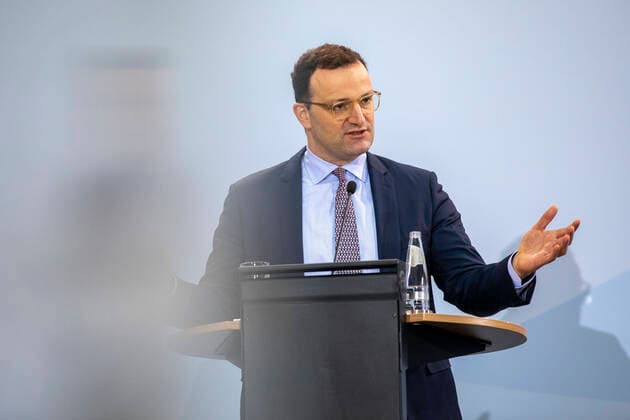 Germany, Berlin, Ministry of Health, Statement by Health Minister Jens Spahn CDU on vaccination, 06 01 2021