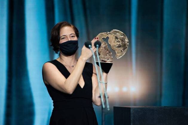 Gala for the 26th annual Jose Maria Forque Awards in Madrid on Saturday, 16 January, 2021 Cordon Press  Gala_Mejor_Largometraje_de_ficción-4..jpg