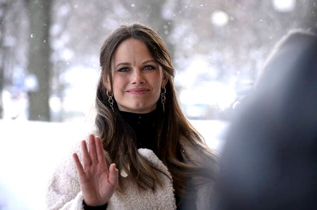 Princess Sofia arriving at Sophiahemmet Hospital s digital graduation ceremony in Stockholm, Sweden, February 05, 2021 STOCKHOLM Sweden x10010x,  Copyright: xJanerikxHenriksson TTx PRINCESS SOFIA
