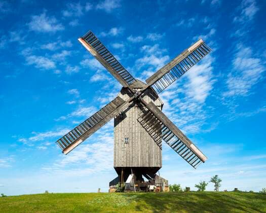 Bockwindmühle, Beelitz, Brandenburg, Germany, Europe Copyright: imageBROKER AndreasxVitting iblavi06688789.jpg
