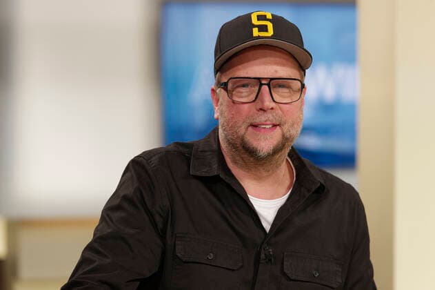Smudo 2021 02 28, Germany, Berlin Smudo, musician and rapper Die Fantastischen Vier, co-developer of the Luca App for tracking chains of infection, as a guest on Anne Will in the First German Television topic of the politics talk round in the ARD The great perplexity there is a way out of the duration lockdown