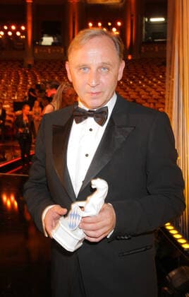 Bavarian Television Award 23 05 2014 Award winner Gerald Alexander Held, actor, at the Prinzregententheater, Prinzregentenplatz 12, Munich, at the award ceremony of the Bavarian Television Award Blauer Panther 23 05 2014