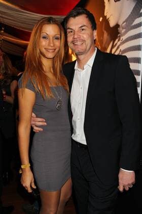 Yasmina Filali and Thomas Helmer at The Place To Be 2012 Bild Bildzeitung and Borchardt Party at the 62nd Berlin International Film Festival BERLINALE 2012 at the Borchardt in Berlin Copyright: xEventpressx