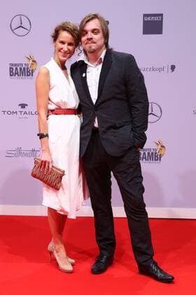 Chiara Schoras and Nils Bokelberg on the Red Carpet at the Tribute to Bambi 2014 at STATION Berlin Copyright: xEventpressxHerrmannx