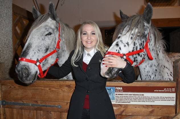 Kathrin Glock, Opening of the traditional Christmas market at Gut Aiderbichl Henndorf near Salzburg on 10 11 2015 Copyright: xEventpressxGulottax
