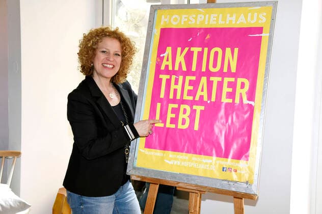 Christiane Brammer at the dress rehearsal of Der Kontrabass at the Hofspielhaus Munich, 25 03 2021 Foto:xS.xAdamx xFuturexImage