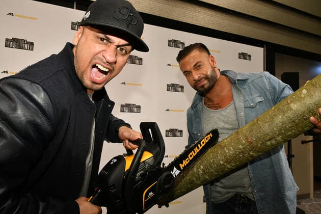 TIM WIESE vs JEAN PIERRE KRAEMER at the press conference TIM WIESE vs JEAN PIERRE KRAEMER IN THE DUEL OF THE MACHINES in Cologne Copyright: xEventpressxAdolphx