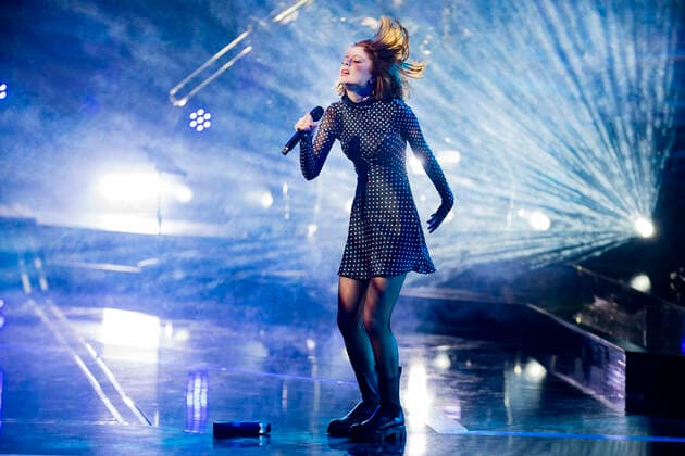 Lucca Love Lockdown by Kanye West Semifinal in X Factor, Friday, April 2, 2021 Pool coverage provided by Ritzau Scanpix The coverage can be used free of charge for editorial coverage of the program,  Copyright: MartinxSylvestx cop300 spdk20210402-211501-L