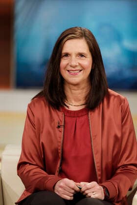 Katrin Göring Eckardt 2021 04 18, Germany, Berlin Katrin Göring Eckardt Bündnis 90 Die Grünen , parliamentary group leader in the Bundestag, as a guest on Anne Will in the First Topic of the political talk round in the ARD dispute over the federal emergency brake can the third wave be broken so