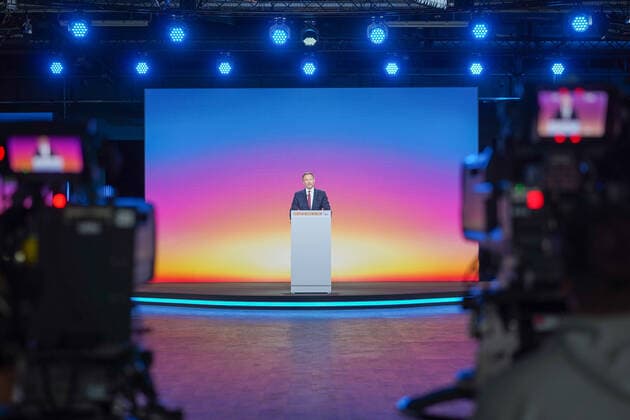 14 05 2021,Berlin,Germany,GER,Federal Party Conference of the FDP Speech by Christian Lindner