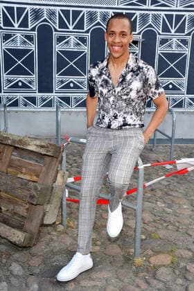 First Steps Award 2021 Jerry Hoffmann Arrival to the 22 Award Ceremony, red carpet to the Young Talent Award First Steps Award 2021 at the Holzmarkt in Berlin on 21 06 2021 Photopress Mueller
