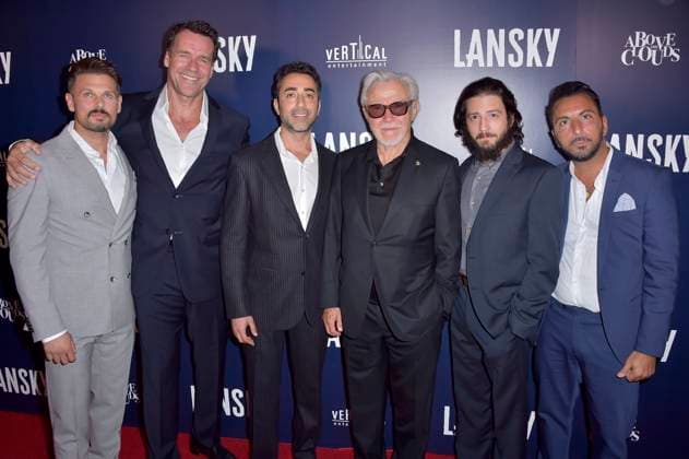 David Cade, David James Elliott, Eytan Rockaway, Harvey Keitel, John Magaro and Danny A Abeckaser at the premiere of the feature film Lansky at the Harmony Gold Theater Los Angeles, 21 06 2021 Foto:xD.xStarbuckx xFuturexImage