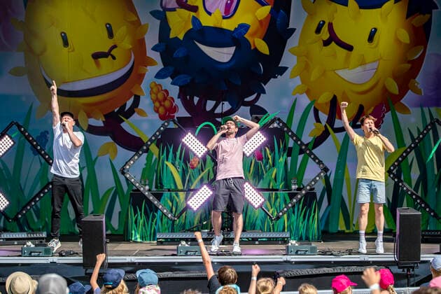 Deine Freunde live at the picnic concert at the Zoopark Festwiese Erfurt, 18 07 2021 Foto:xM.xKremerx xFuturexImage