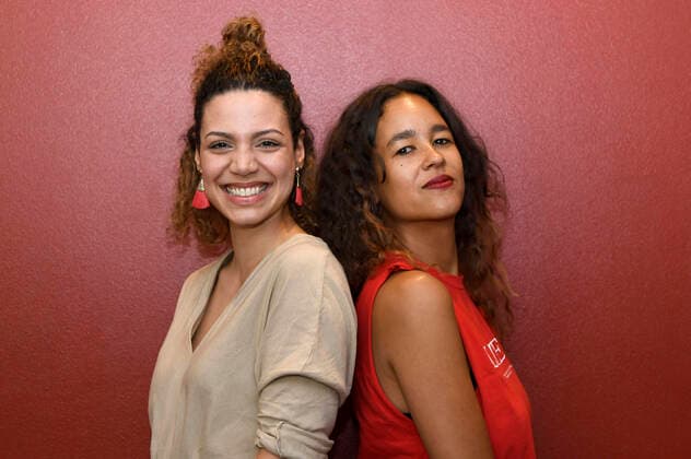 Haley Louise Jones and Sarah Blaßkiewitz at the premiere of the movie Ivie wie Ivie at the Kino am Raschplatz Hannover, 26 07 2021 Foto:xC.xNiehausx xFuturexImage