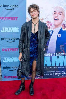 Steffan Fin Argus at the opening of the 39 Outfest Los Angeles LGBTQ Film Festival premiering the Amazon Prime Video film Everybody s Talking About Jamie Everybody s Talking About Jamie at Cinespia s Hollywood Forever Cemetery Los Angeles, 13 08 2021 Foto:xE.xPowersx xFuturexImage