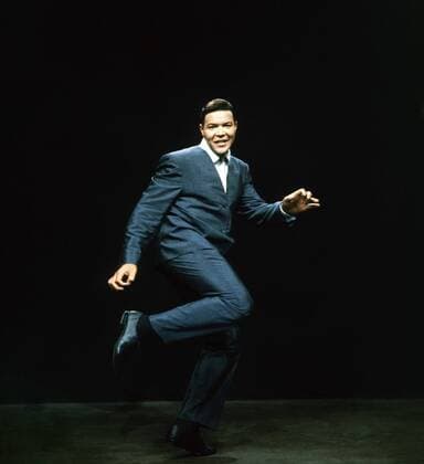 AMERICAN BANDSTAND, Chubby Checker doing The Twist, circa 1961. ph: Curt Gunther TV Guide courtesy Everett Collection Ref:T4DAMBA EC011 PUBLICATIONXNOTxINxCANxCHNxFRAxITAxJPNxNORxPOLxRUSxESPxUKxUSA Copyright: xx T4DAMBA EC011