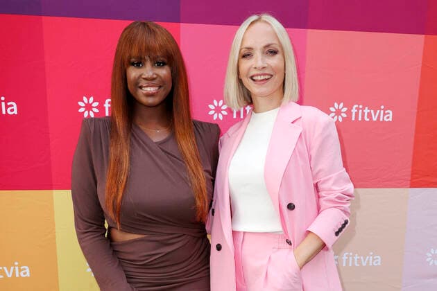 Motsi Mabuse and Janin Ullmann at the fitvia Press Lunch at the Atlantic Hotel Hamburg, 23 08 2021 Foto:xgbrcix xFuturexImage