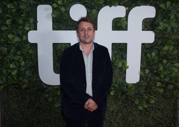 Toronto International Film Festival - The Electric Life of Louis Wain Premiere September 11, 2021, Toronto, on, Canada: Producer Guy Heeley poses for a photograph on the red carpet for the film The Electrical Life of Louis Wain during the Toronto International Film Festival in Toronto on, Saturday, September 11, 2021. Toronto Canada  - ZUMAc35_ 20210911_zaf_c35_153 Copyright: xTijanaxMartinx