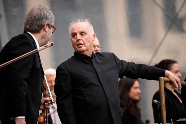 Daniel Barenboim at the Staatsoper für alle 2021 event with works by Richard Wagner, Giuseppe Verdi, Carl Maria von Weber and Robert Schumann live at Bebelplatz Berlin, 19 09 2021 Foto:xT.xBartillax xFuturexImage