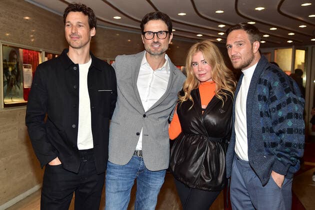RNST LUBITSCH PRIZE 2021 Florian David Fitzz, Simon Verhoeven, Palina Rojinski, Frederick Lau Presentation of the ERNST LUBITSCH PRIZE 2021 in the ASTOR FilmLounge to Simon Verhoeven on 28 09 2021 Photopress Mueller