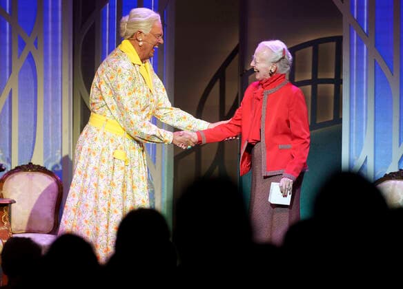 Ulf Pilgaard is on stage for the last time in the Circus Revue on the Hill in Klampenborg and will be visited on stage by Queen Margrethe on Sunday 3 October 2021, Copenhagen  Copyright: KeldxNavntoft KeldxNavntoftx COP106 spdk20211003-185347-L