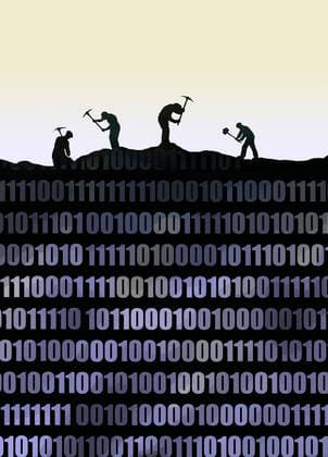 Data mining  Copyright: xGaryxWatersx 11592287