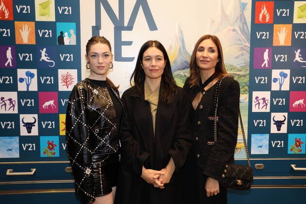 VIENNALE 2021 Opening Vienna, Gartenbau Kino, 21 10 2021 Anamaria VARTOLOMEI, Eva SANGIORGI, Audrey DIWAN