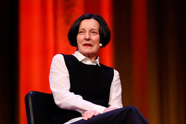 Herta Müller at the lit Cologne special edition event Herta Müller finds homesickness is not a good idea in the Stadthalle in Cologne Mülheim Cologne, 28 10 2021 Foto:xC.xHardtx xFuturexImage