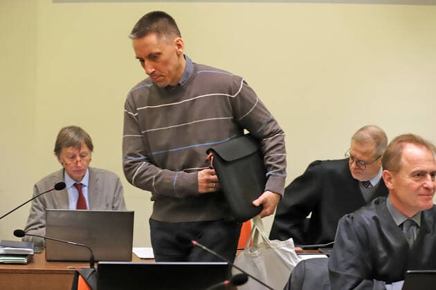 Munich Munich NSU trial day 402 against Beate Zschaepe Ralf Wohlleben Andre Emiger 09 01 2018 In the picture the accused Ralf Wohleben NSU trial day 402 against Beate Zschaepe Ralf Wo Copyright: xEibner-Pressefotox xKoehlerx EP_rkr