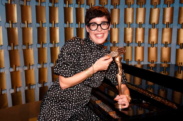 Eva Karl Faltermeier at the award ceremony of the Bavarian Cabaret Prize 2021 at the Lustspielhaus Munich, 08 11 2021 Foto:xS.xAdamx xFuturexImage