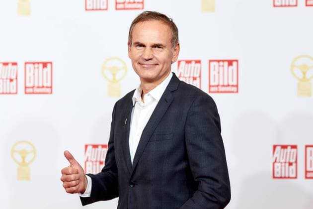 The Golden Steering Wheel 2021 Oliver Blume Chairman of the Executive Board of Dr Ing h c F Porsche AG on the red carpet at the Golden Steering Wheel awards ceremony in the Axel Springer Tower in Berlin Copyright: xEventpressxGolejewskix
