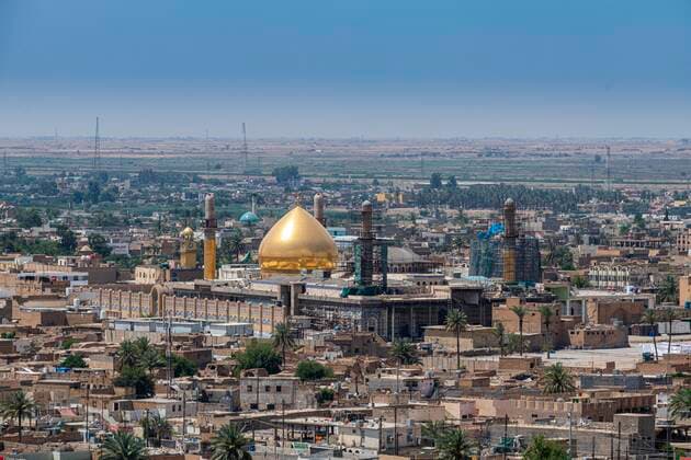 Overview of Al Askari Shrine, Unesco Site, Samarra, Iraq, Asia Copyright: imageBROKER/MichaelxRunkel ibxrun07166767.jpg