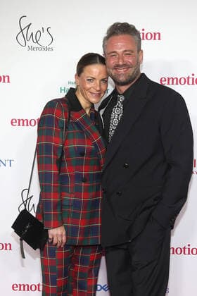 Sasha and his wife Julia at the Emotion Award ceremony on 26 11 2021 in Hamburg Emotion Award 2021 in Hamburg