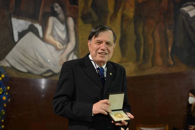 Giorgio Parisi, Nobel Prize in Physics during Award ceremony of the medal and the Nobel Prize 2021 diploma to professor Giorgio Parisi, News in Rome, Italy, December 06 2021  Copyright: xGloriaxImbrognox xIPAx xx 0