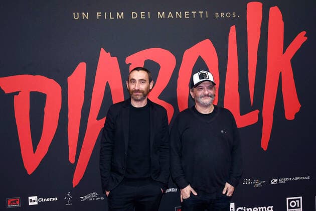 Milan 15 12 2021 red carpet film Diabolik photo Daniele Buffa Image Sport in the photo Marco Manetti Antonio Manetti