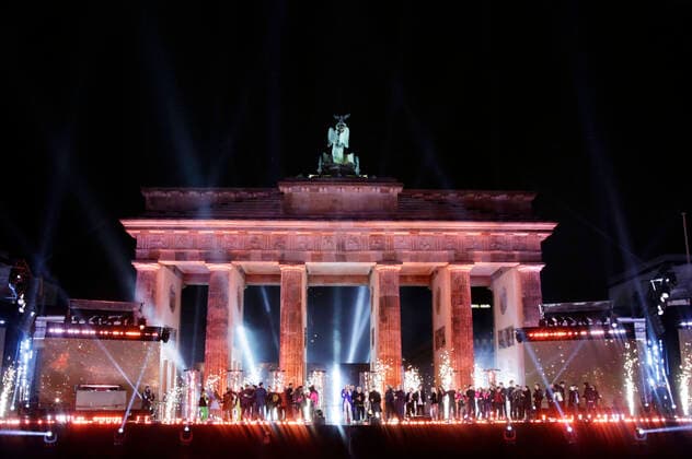 New Years Eve show Celebrate at the Gate Welcome 2022 at the Brandenburg Gate Berlin, 31 12 2021 Foto:xS.xGabschx xFuturexImage