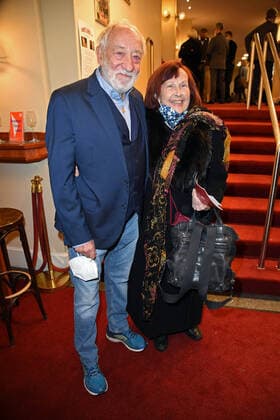 Dieter Hallervorden, Brigitte Grothum at the theater premiere of Rent a friend at the Schlosspark Theater in Berlin on 08 01 2022
