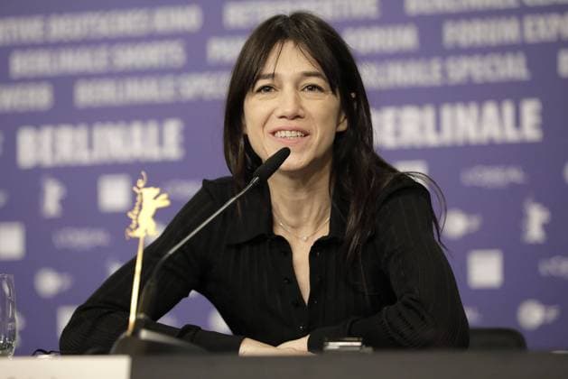 Charlotte Gainsbourg, the actress at the press conference for the feature film The Passenger Of The Night at the 72 Berlinale International Film Festival on 13 02 2022 in Berlin Charlotte Gainsbourg at the press conference for the feature film The Passenger Of The Night in Berlin