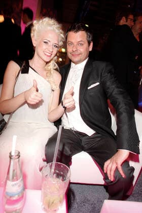 Sarah Knappik GNTM Ingo Appelt the 13 award Ceremony the German Television Prize on 2 October 2011 at MMC Coloneum in Cologne Copyright: xVISTAPRESS G.xChlebarov