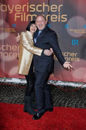 Alexander Hero with Wife Patricia Fugger 34 Bavarian Film Award 2012 on 18 January 2013 at Prince Regent Theatre in Munich Copyright: x