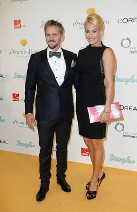 Sarah Connor with Florian Fischer Dreamball 2014 on 11 September 2014 at Hotel The Ritz Carlton in Berlin Copyright: x